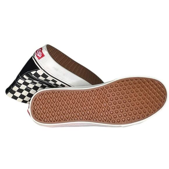 Mens Vans SK8-Hi VN0A3MV1314 Checkerboard Athletic Sneaker 11 Yellow Skateboard - Picture 5 of 6